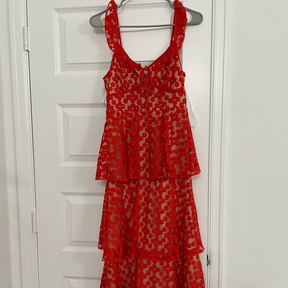 Orage Red Dress